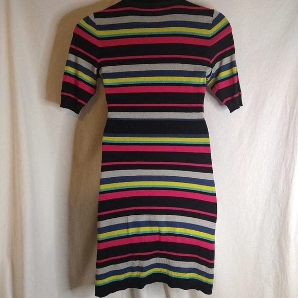 𝅺bcbg Colorful Knitted Dress EUC 💗 - Picture 9 of 9